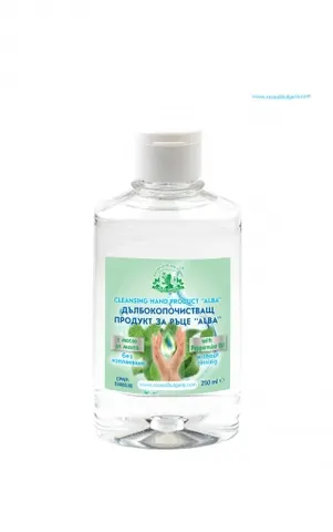 ДЪЛБОКОПОЧИСТВАЩ ПРОДУКТ ЗА РЪЦЕ “ALBA” С МЕНТОВО МАСЛО - 250 ml • за дълбоко почистване •